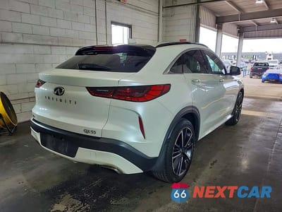 Czwarte zdjęcie samochodu z boku: 2022 INFINITI QX55 LUXE VIN:3PCAJ5J36NF101835 - miniatura
