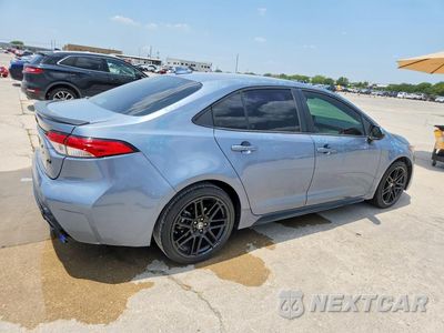 Trzecie zdjęcie samochodu z tyłu: 2021 TOYOTA COROLLA LE VIN:5YFEPMAE3MP232610 - miniatura