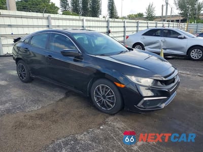 Czwarte zdjęcie samochodu z boku: 2020 HONDA CIVIC LX VIN:2HGFC2F61LH508939 - miniatura