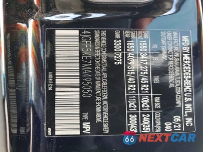 Zdjęcie 14 z 14 samochodu: 2021 MERCEDES-BENZ GLS 450 4MATIC VIN:4JGFF5KE7MA495050 - miniatura