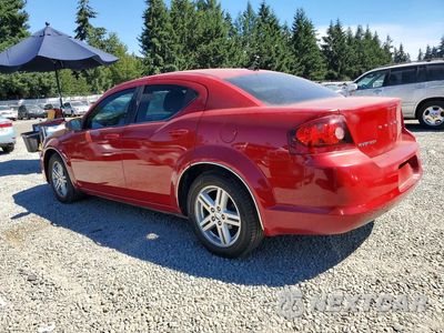 Drugie zdjęcie samochodu z przodu: 2012 DODGE AVENGER SXT VIN:1C3CDZCB5CN266404 - miniatura