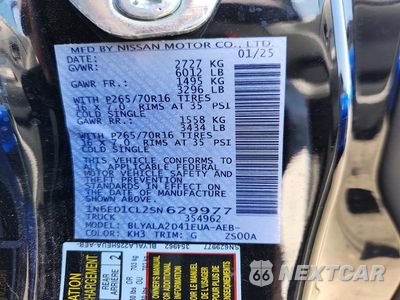 Zdjęcie 12 z 12 samochodu: 2025 NISSAN FRONTIER S VIN:1N6ED1CL2SN629977 - miniatura