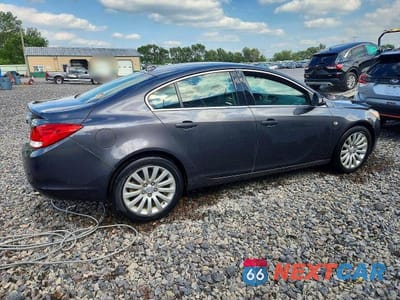 Trzecie zdjęcie samochodu z tyłu: 2011 BUICK REGAL CXL VIN:W04GV5EV8B1078132 - miniatura