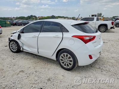 Drugie zdjęcie samochodu z przodu: 2017 HYUNDAI ELANTRA GT BASE VIN:KMHD35LH2HU376741 - miniatura