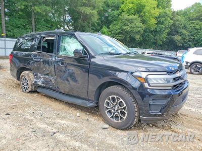 Czwarte zdjęcie samochodu z boku: 2024 FORD EXPEDITION MAX XLT VIN:1FMJK1J80REA11438 - miniatura