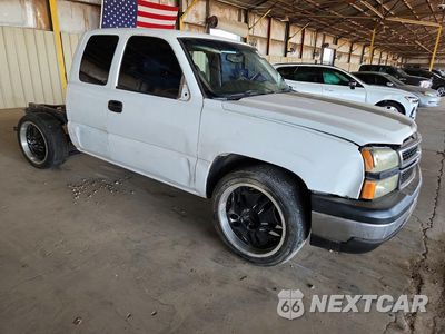 Czwarte zdjęcie samochodu z boku: 2006 CHEVROLET SILVERADO C1500 VIN:1GCEC19X16Z159861 - miniatura