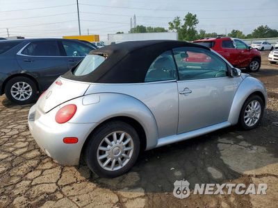 Trzecie zdjęcie samochodu z tyłu: 2004 VOLKSWAGEN NEW BEETLE GLS VIN:3VWCM31Y44M319859 - miniatura