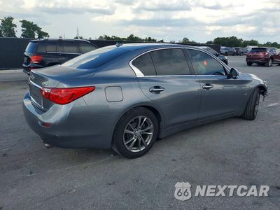 Trzecie zdjęcie samochodu z tyłu: 2017 INFINITI Q50 3.0T SIGNATURE EDITION VIN:JN1EV7AP6HM740770 - miniatura