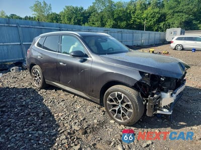 Czwarte zdjęcie samochodu z boku: 2025 BMW X3 30 XDRIVE VIN:5UX53GP08S9Y32422 - miniatura