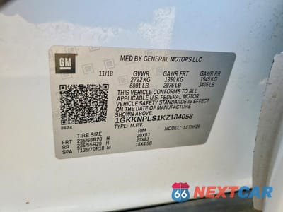 Zdjęcie 14 z 14 samochodu: 2019 GMC ACADIA DENALI VIN:1GKKNPLS1KZ184058 - miniatura