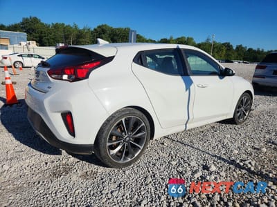 Trzecie zdjęcie samochodu z tyłu: 2019 HYUNDAI VELOSTER 2.0L PREMIUM VIN:KMHTG6AF0KU012803 - miniatura