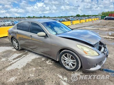 Czwarte zdjęcie samochodu z boku: 2013 INFINITI G37 SEDAN JOURNEY VIN:JN1CV6AP3DM301487 - miniatura