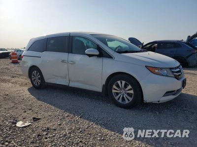 Czwarte zdjęcie samochodu z boku: 2015 HONDA ODYSSEY EXL VIN:5FNRL5H67FB106010 - miniatura