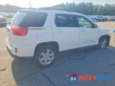 Trzecie zdjęcie samochodu z tyłu: 2016 GMC TERRAIN SLE VIN:2GKFLTEK2G6152560 - miniatura