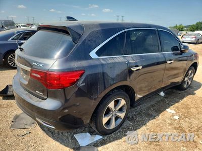 Trzecie zdjęcie samochodu z tyłu: 2016 ACURA MDX VIN:5FRYD4H23GB021391 - miniatura