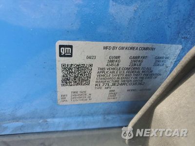 Zdjęcie 13 z 13 samochodu: 2024 CHEVROLET TRAX 2RS VIN:KL77LJE24RC038362 - miniatura