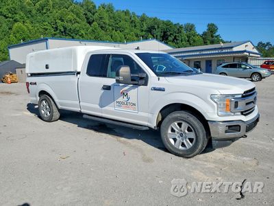 Czwarte zdjęcie samochodu z boku: 2019 FORD F150 SUPER CAB VIN:1FTFX1E42KKE10538 - miniatura