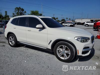 Czwarte zdjęcie samochodu z boku: 2020 BMW X3 XDRIVE30I VIN:5UXTY5C04LLT32040 - miniatura