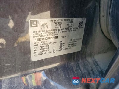 Zdjęcie 13 z 13 samochodu: 2016 CHEVROLET TAHOE K1500 LS VIN:1GNSKAKC8GR120884 - miniatura