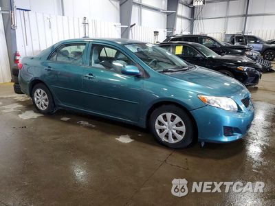 Czwarte zdjęcie samochodu z boku: 2009 TOYOTA COROLLA LE VIN:JTDBL40E399073181 - miniatura