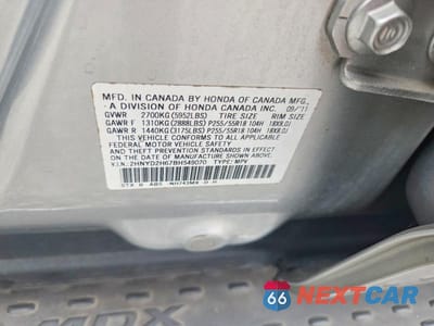 Zdjęcie 13 z 13 samochodu: 2011 ACURA MDX TECHNOLOGY VIN:2HNYD2H67BH549070 - miniatura