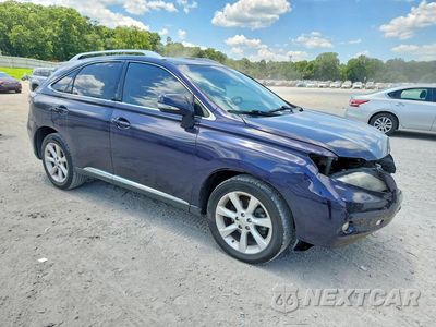 Czwarte zdjęcie samochodu z boku: 2010 LEXUS RX 350 VIN:2T2ZK1BA4AC020302 - miniatura
