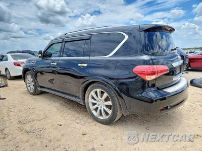 Drugie zdjęcie samochodu z przodu: 2014 INFINITI QX80 BASE VIN:JN8AZ2NE1E9063562 - miniatura