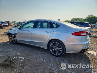 Drugie zdjęcie samochodu z przodu: 2019 FORD FUSION TITANIUM VIN:3FA6P0D92KR263579 - miniatura