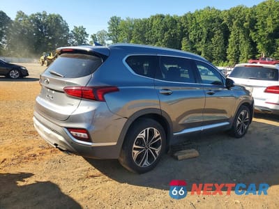 Trzecie zdjęcie samochodu z tyłu: 2019 HYUNDAI SANTA FE LIMITED 2.0T VIN:5NMS53AA2KH020482 - miniatura