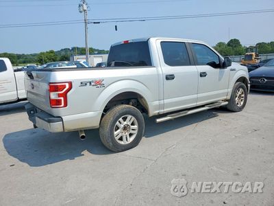 Trzecie zdjęcie samochodu z tyłu: 2018 FORD F150 SUPERCREW VIN:1FTEW1E55JKE21202 - miniatura