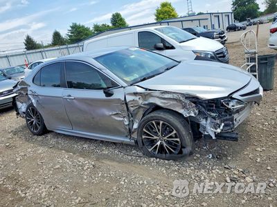 Czwarte zdjęcie samochodu z boku: 2019 TOYOTA CAMRY SE VIN:4T1B11HK7KU760161 - miniatura