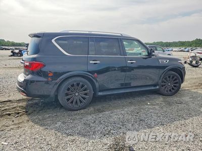 Trzecie zdjęcie samochodu z tyłu: 2021 INFINITI QX80 LUXE VIN:JN8AZ2AF9M9716958 - miniatura