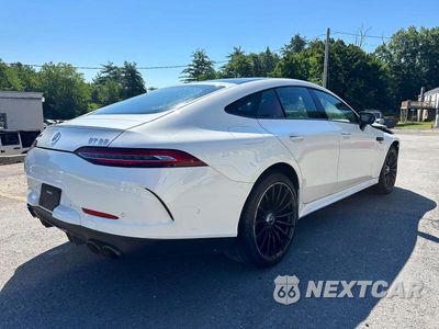 Trzecie zdjęcie samochodu z tyłu: 2021 MERCEDES-BENZ AMG GT 53 VIN:W1K7X6BB9MA042247 - miniatura
