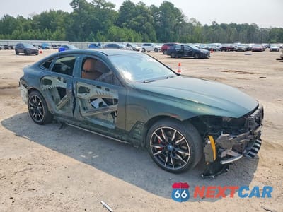 Czwarte zdjęcie samochodu z boku: 2024 BMW I4 M50 VIN:WBY33AW09RFT18063 - miniatura
