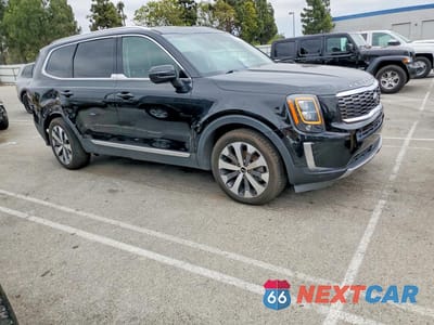Czwarte zdjęcie samochodu z boku: 2021 KIA TELLURIDE EX VIN:5XYP34HC2MG184272 - miniatura