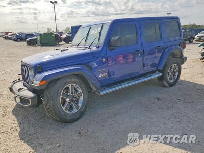 2020 JEEP WRANGLER UNLIMITED SAHARA 1C4HJXEN9LW166189 - główne zdjęcie licytacji z USA - miniatura