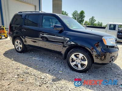 Czwarte zdjęcie samochodu z boku: 2013 HONDA PILOT EXL VIN:5FNYF4H53DB013079 - miniatura