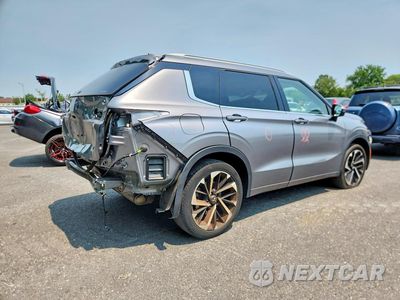 Trzecie zdjęcie samochodu z tyłu: 2022 MITSUBISHI OUTLANDER SEL VIN:JA4J4VA81NZ061526 - miniatura