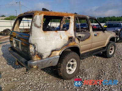 Trzecie zdjęcie samochodu z tyłu: 1995 TOYOTA 4RUNNER VN39 SR5 VIN:JT3VN39W2S0177074 - miniatura