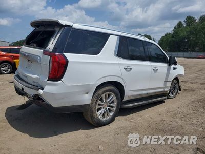 Trzecie zdjęcie samochodu z tyłu: 2021 GMC YUKON SLT VIN:1GKS1BKD2MR289910 - miniatura