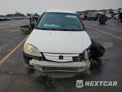 Piąte zdjęcie samochodu w środku: 2001 HONDA CIVIC LX VIN:1HGES15531L060429 - miniatura