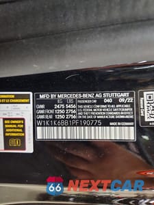 Zdjęcie 12 z 12 samochodu: 2023 MERCEDES-BENZ E AMG 53 VIN:W1K1K6BB1PF190775 - miniatura