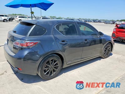Trzecie zdjęcie samochodu z tyłu: 2011 LEXUS CT 200 VIN:JTHKD5BH8B2016207 - miniatura