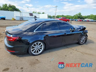Trzecie zdjęcie samochodu z tyłu: 2019 AUDI A4 PREMIUM VIN:WAUGMAF41KA037636 - miniatura