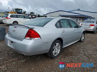 Trzecie zdjęcie samochodu z tyłu: 2012 CHEVROLET IMPALA LT VIN:2G1WB5E39C1206827 - miniatura