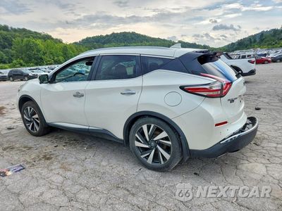 Drugie zdjęcie samochodu z przodu: 2018 NISSAN MURANO PLATINUM VIN:5N1AZ2MG0JN131121 - miniatura