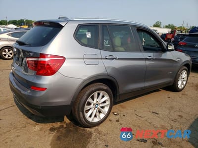 Trzecie zdjęcie samochodu z tyłu: 2015 BMW X3 XDRIVE28I VIN:5UXWX9C56F0D57856 - miniatura