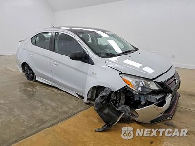 Czwarte zdjęcie samochodu z boku: 2024 MITSUBISHI MIRAGE G4 ES/G4 LE/G4 BLACK EDITION VIN:ML32FUFJ2RHF06917 - miniatura