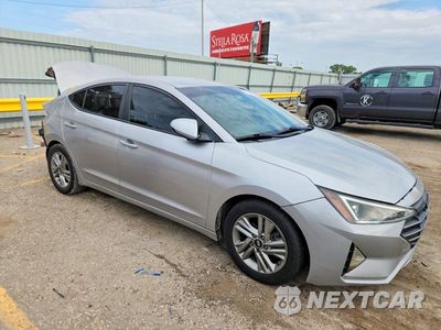 Czwarte zdjęcie samochodu z boku: 2020 HYUNDAI ELANTRA SEL VIN:KMHD84LF0LU011011 - miniatura