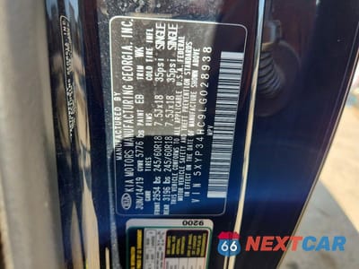 Zdjęcie 13 z 13 samochodu: 2020 KIA TELLURIDE EX VIN:5XYP34HC9LG028938 - miniatura